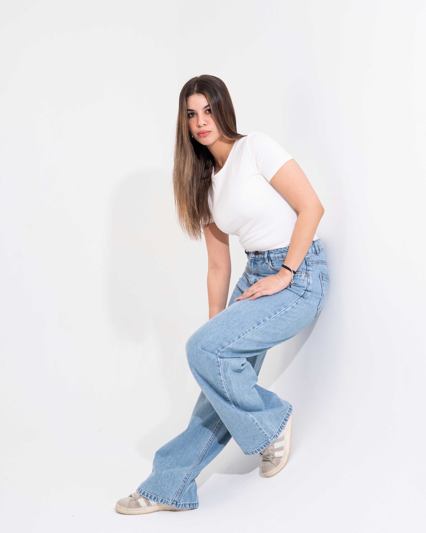 Light Blue Baggy Jeans