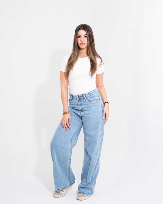 Light Blue Baggy Jeans