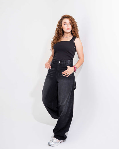 Dark Washed Carpenter Jeans