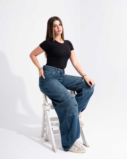 Light Blue Baggy Jeans