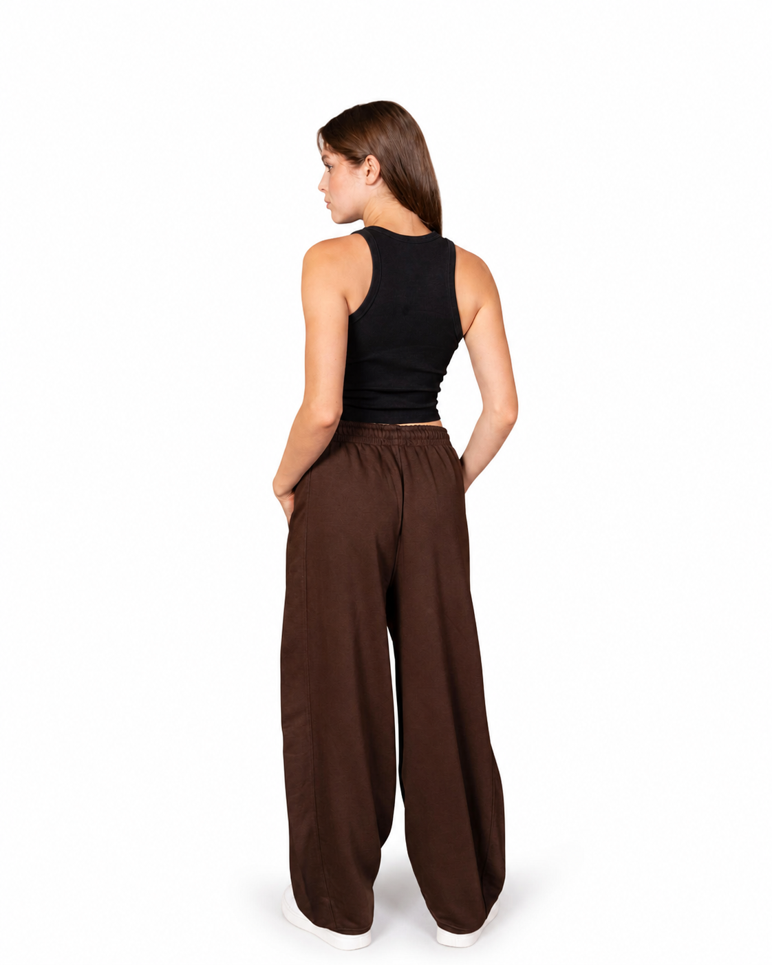 Brown Balloon Sweatpants