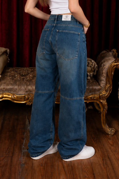 Vintage Blue Baggy Jeans