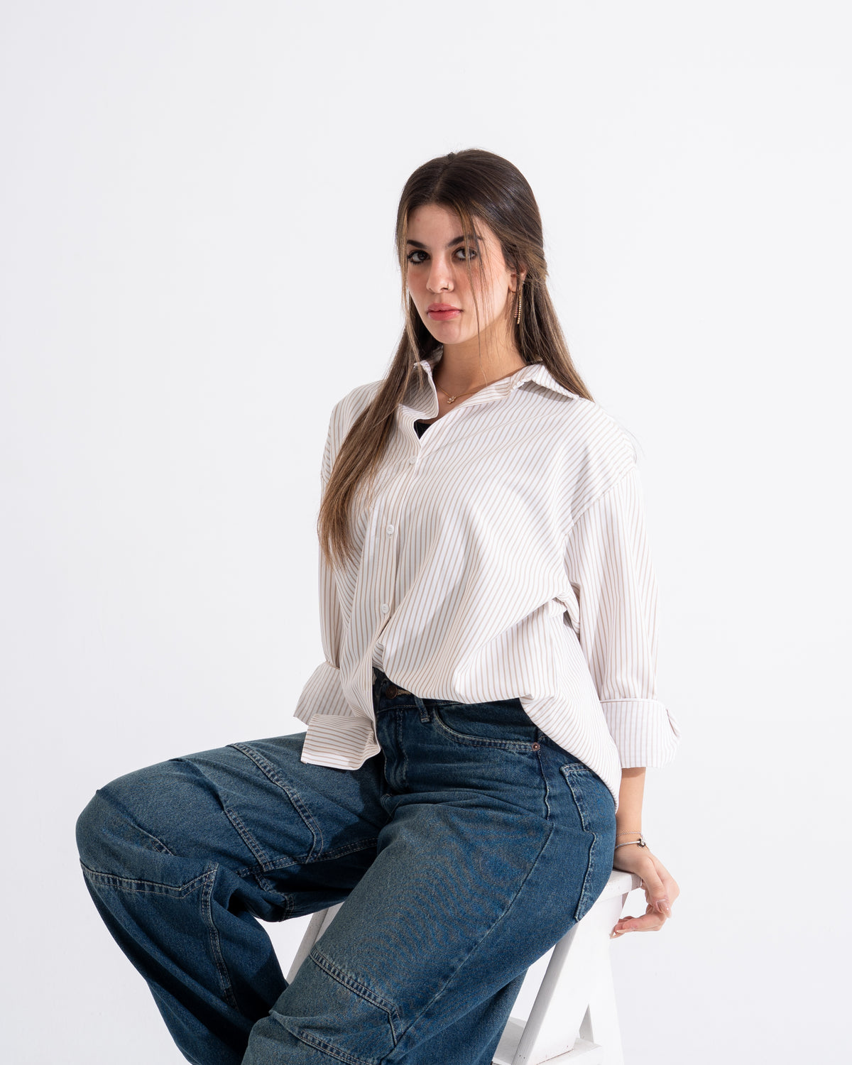Beige Shirt