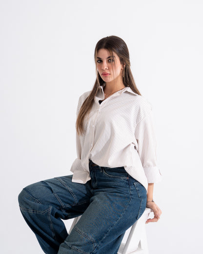 Beige Shirt