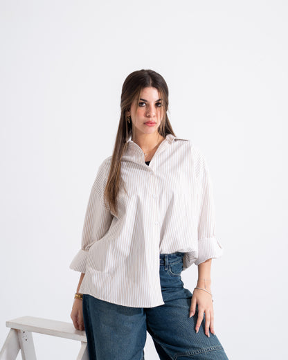 Beige Shirt